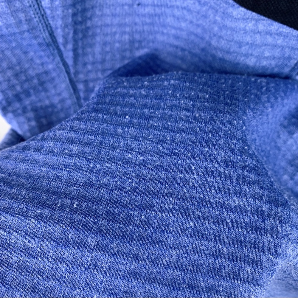 SOLD Patagonia Vintage 1/2 Zip Regulator Jacket Waffle Knit Large Womens Blue - Picture 8 of 10